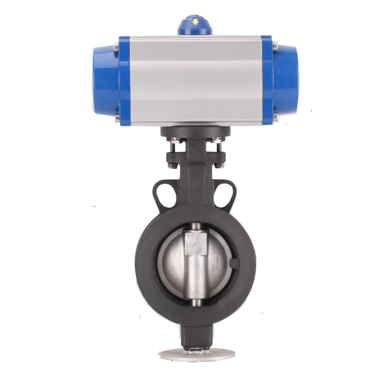 Cast Steel Pneumatic Actuated High Performance Butterfly Valve | HEARKEN